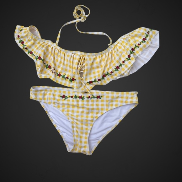 Disney Other - Disney Belle Beauty and The Beast bikini bathing suit swim Cottagecore size XL